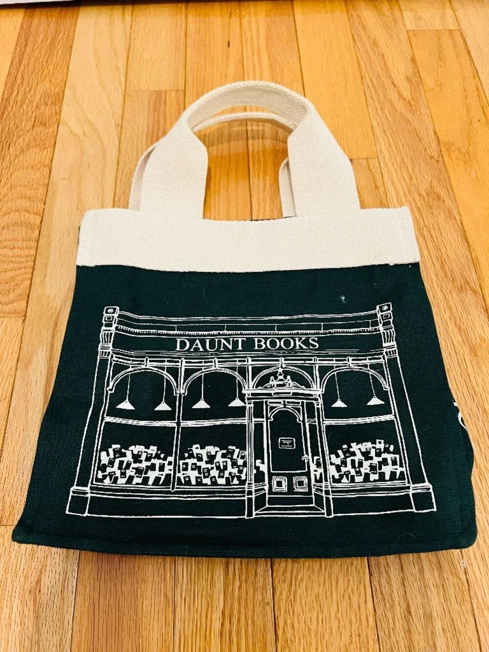 Daunt books London canvas tote bag
